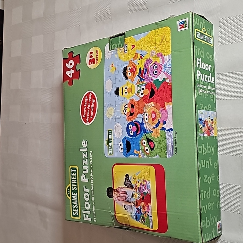 Sesame Street FLOOR puzzle.